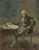 Digital Print - Portrait of a man in the 18th-century costume by Domenico Morelli