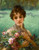 Digital Print - The wild roses by Conrad Kiesel