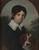 Digital Print - Childhood portrait of Ole Walicki (18051831) with a dog by Jzef Sonntag