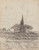 Digital Print - Village Church Surrounded by Trees by James Ensor