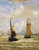 Digital Print - Die Rckkehr der Fischer by Hendrik Willem Mesdag