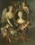 Digital Print - Portrait of Wilhelmina of Prussia in a medallion with allusions to her marriage to Prince William V on 4 October 1767 in Berlin (Frederika Sophia Wilhelmina) by Friedrich Reclam