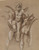 Digital Print - Two Putti Carrying a Third Putti by Giovanni Pietro Possenti
