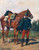 Digital Print - An Austrian Hussar and His Horse by Julius von Blaas
