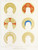 Digital Print - Various Forms of the Nimbus by Augustus Pugin