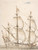 Digital Print - Old Ship Model by Willem van de Velde the Elder