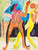 Digital Print - Ballspielendes Paar by Ernst Ludwig Kirchner
