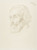 Digital Print - Head of a Man by Alphonse Legros