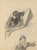Digital Print - Woman, sketch for Signing of the Compact in the Cabin of theMayflower by Edwin White