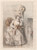 Digital Print - Young Woman by a Fire Reading a Book by Elias Martin
