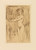 Digital Print - Modell, seine Hnde wrmend by Edvard Munch