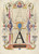 Digital Print - Guide for Constructing the Letter A by Joris Hoefnagel