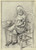 Digital Print - Kleines Mdchen, eine Puppe ftternd by Otto Scholderer