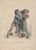 Digital Print - The Comb Punch by Louis Lopold Boilly