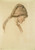 Digital Print - Study for the Head of Dante in Dante's Dream by Dante Gabriel Rossetti