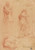 Digital Print - Studies for the Fall of Simon Magus by Pompeo Batoni