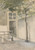 Digital Print - Gezicht op een binnenplaats vanuit het atelier van de kunstenaar in de Kazernestraat te Den Haag by Johan Hendrik Weissenbruch