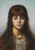 Digital Print - Study Of A Girl by Alexei Harlamoff