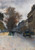 Digital Print - Berliner Straenszene im Herbst (Hotel Adlon, Berlin) by Lesser Ury
