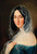 Digital Print - Portrait of a Lady with White Lace Veil by Mihael Stroj