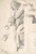 Digital Print - Standing Draped Female Figure by Henri Lehmann