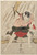 Digital Print - Kataoka Nizaemon VII and Ichikawa Yaozo III in a Confrontation Beside a Waterfall by Toyokuni Utagawa