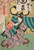 Digital Print - Geisha Ohisa and Umekichi from iso as Lion Dancers by Utagawa Kunisada (Toyokuni III)