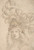 Digital Print - View of a Design for a Headpiece Decorated with a Shell and Large Plume by Giovanni Battista Foggini