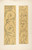Digital Print - Two designs for decorative borders in strapwork and rinceaux by Jules-Edmond-Charles Lachaise