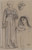 Digital Print - Study for an Allegorical Figure of Religion by Edward John Poynter