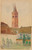 Digital Print - Church Tower, Italy by Cass Gilbert