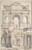 Digital Print - A Reconstruction of the Arch of Gallienus (above) and a View of the Ruins (below) by Jan Goeree