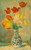 Digital Print - Tulips in a Delftware vase by Henri Lebasque