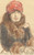 Digital Print - Woman in Hat and Coat by Emil Orlik