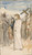 Digital Print - Christ Is Taken To Calvary by Albert Edelfelt