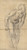 Digital Print - A Standing Male Nude by Giovanni Battista Naldini