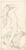 Digital Print - Standing Nude Binding Her Hair by John Watson Gordon