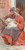 Digital Print - Two Girls Engaged in Needlework by Josef Engelhart