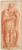 Digital Print - Eleazar, study for a fresco in the Sixtine Chapel, Santa Maria Maggiore,Rome by Cesare Nebbia