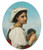 Le bouquet de violettes by William Bouguereau: Digital File: JPG