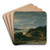 Storm in Umbria by Elihu Vedder Art Drink Coaster set