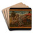 The Story of Oenone and Paris by Francesco di Giorgio Martini Art Drink Coaster set The Story of Oenone and Paris by Francesco di Giorgio Martini Art Drink Coaster set