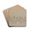 Six-horse carriage by Jacques Callot Drink Coasters - set of 4