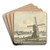 Gezicht op Tienhoven en het huis Herlaar by Jan de Beijer Art Drink Coaster set