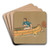 Canoeing by George Markendorff Art Drink Coaster set