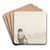 Man with a Scythe by Winslow Homer Art Drink Coaster set Man with a Scythe by Winslow Homer Art Drink Coaster set