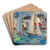 Rgates  Deauville by Raoul Dufy Art Drink Coaster set