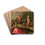 The contest of Apollo and Pan by Italo-Flemish School Drink Coasters - set of 4