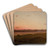 LynnMeadows by Martin Johnson Heade Art Drink Coaster set