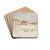 Paysage de la banlieue de Paris by Frdric Houbron Drink Coasters - set of 4 Paysage de la banlieue de Paris by Frdric Houbron Drink Coasters - set of 4